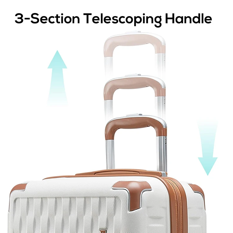 OEM Factory Wholesale Hot Sale 20 inch Cheap Waterproof Custom Logo Luxury Travel Other ABS Trolley Suitcase Luggage