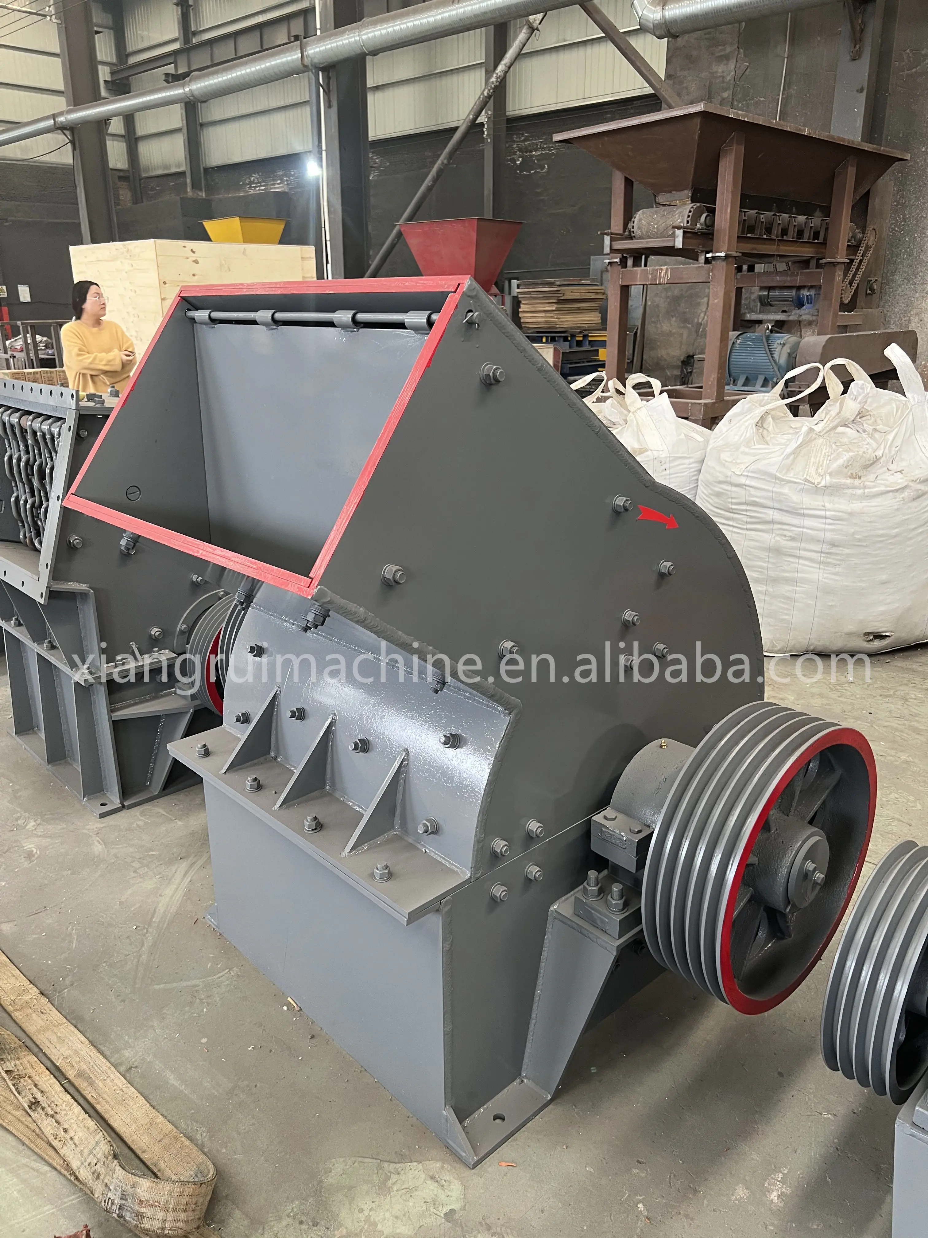 Factory custom stationary/mobile hammer crusher Small hammer crusher