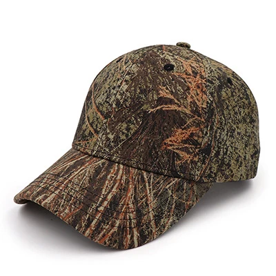 Outdoor Camouflage Jungle Casquette Sublimation Camo Pattern Hat Fishing Sport Baseball Caps