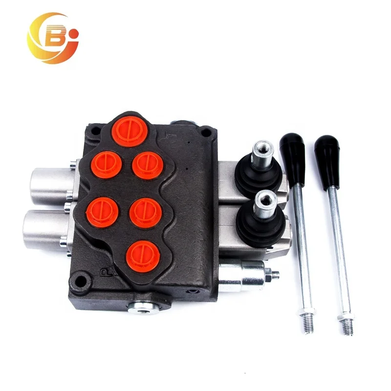 Junbao 70L/M Flow Rate SD11 Hydraulic Lever Monoblock Directional Manual Control Valve
