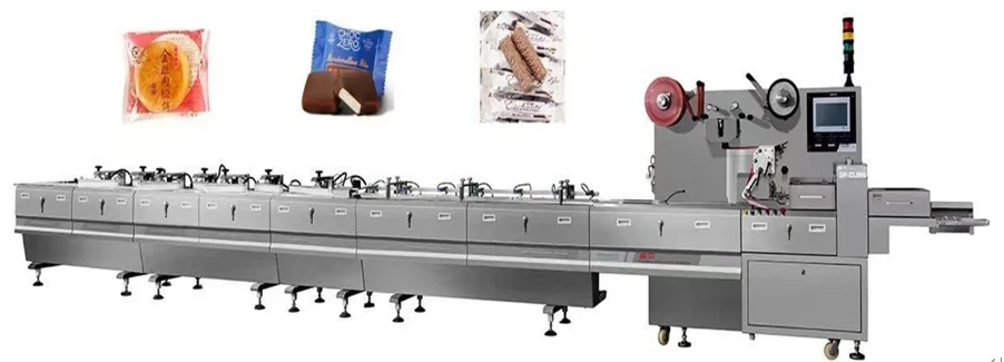 Automatic bar chocolate packing machine energy bar chocolate wrapping machine