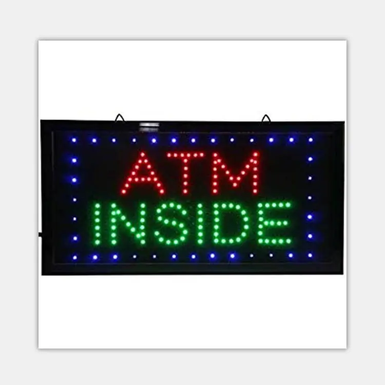 wholesale china factory price custom bar animated led sign light