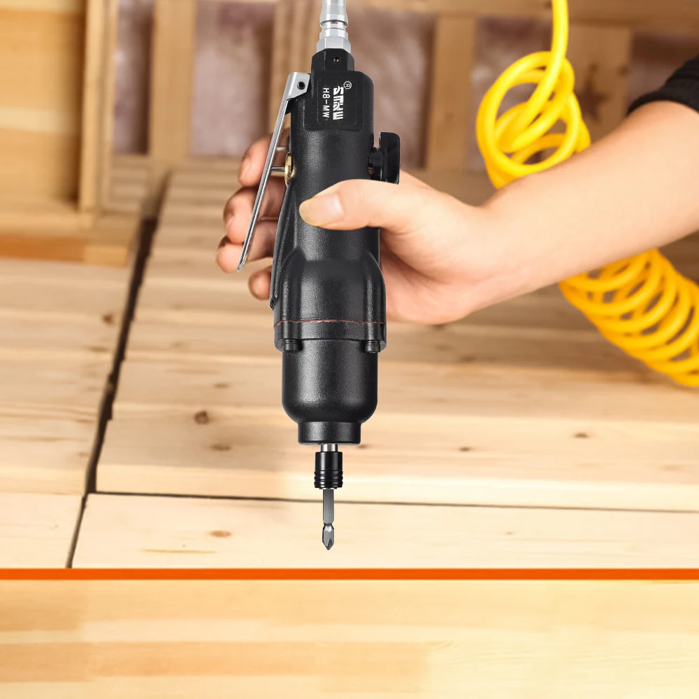 Professional High Torque Pneumatic Impact Gun Screwdriver Industrial Screwdriver Straight Pneumatic Screw Drivers