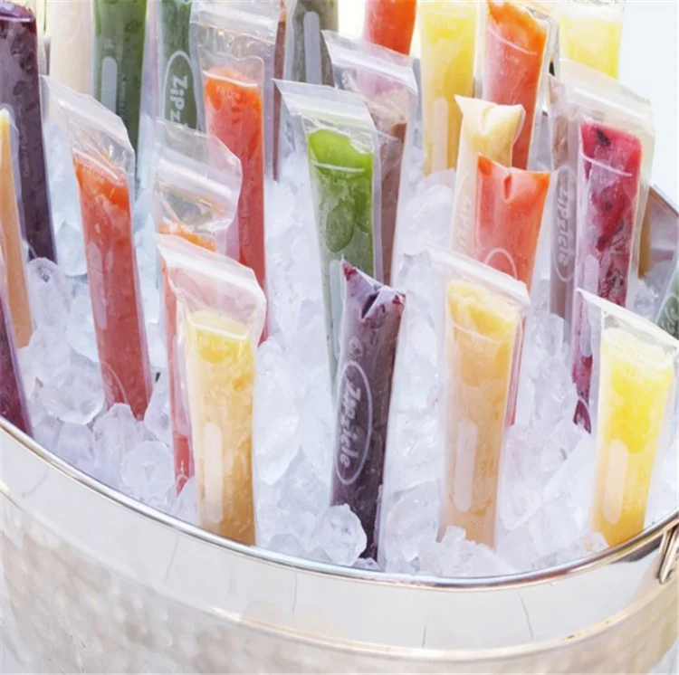 DIY tool disposable popsicle plastic bag ice cream mold packaging plastic bags