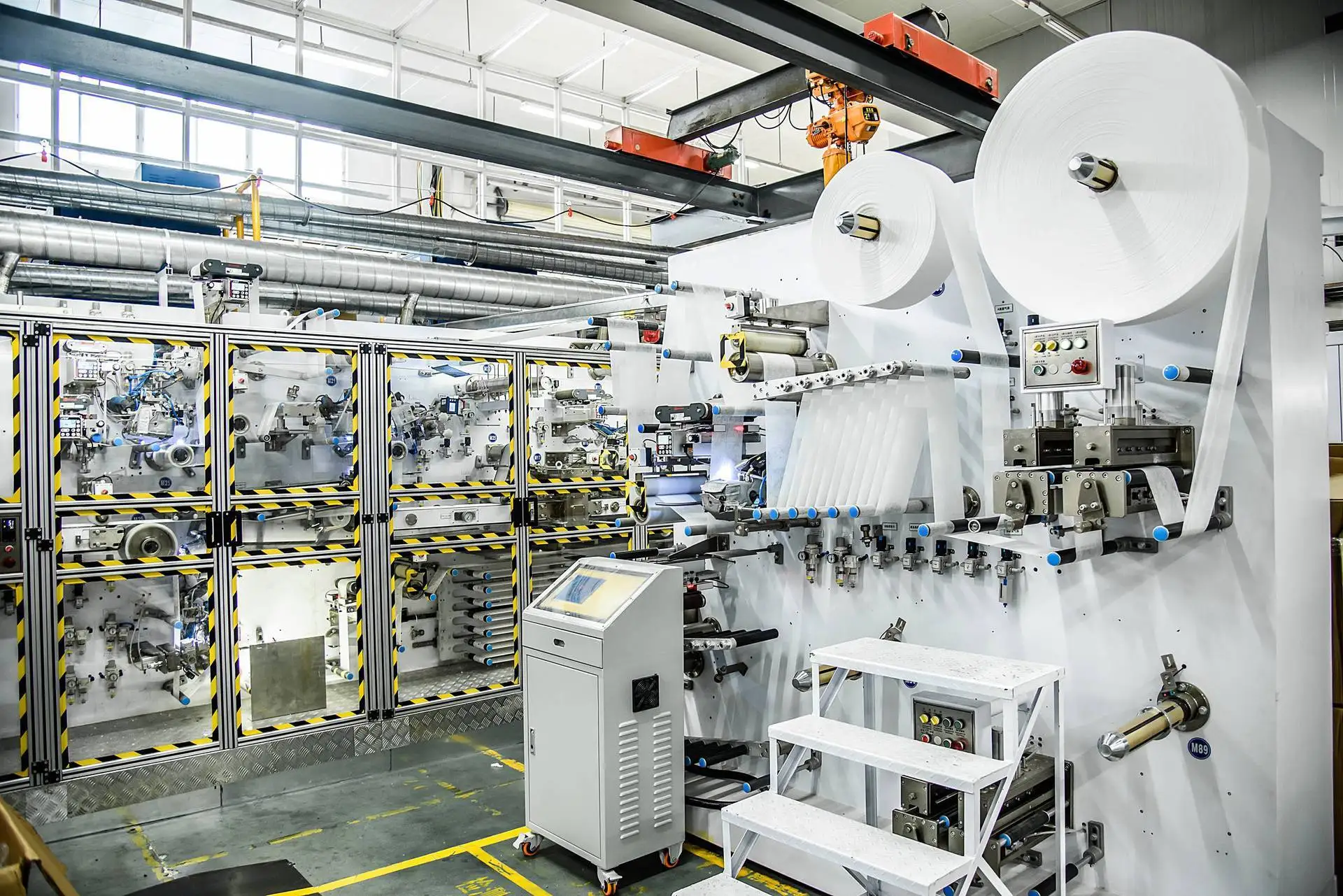 extra wings pad making machine sanitary napkin  manufacture cotton