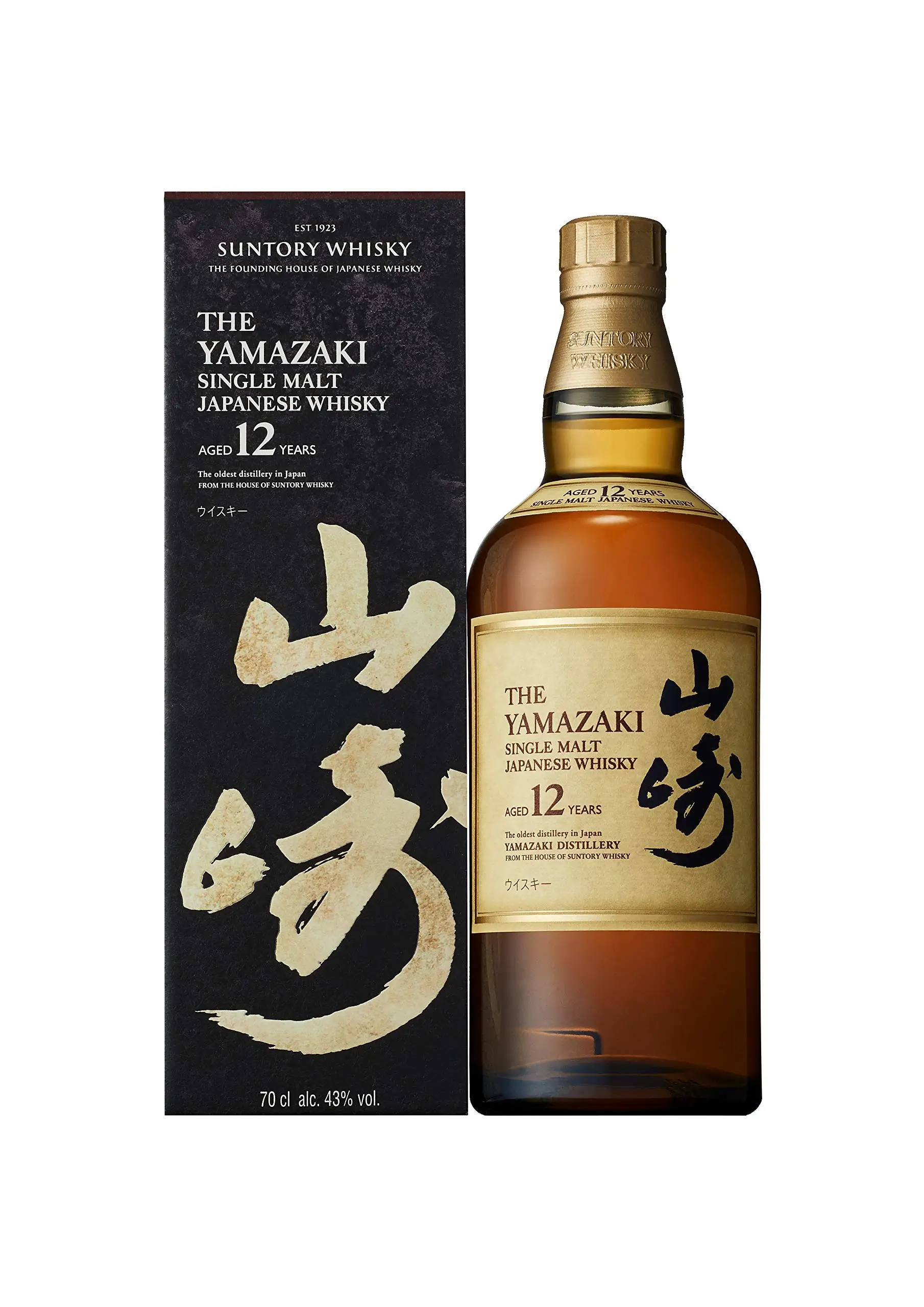 Japan distill alcoholic 43% suntory single malt  products yamazaki whiskey