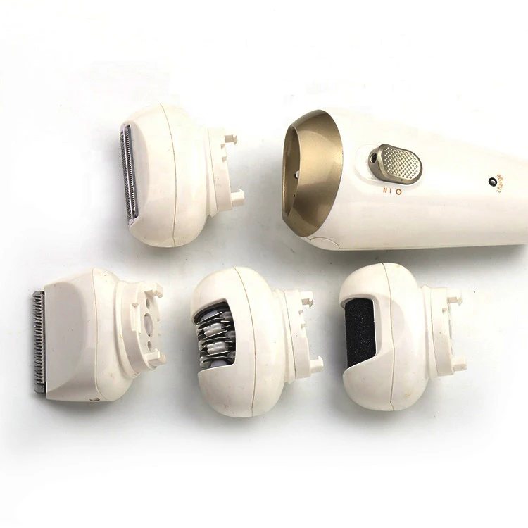 Hot Sell Women Hair Removal 4 in 1 Rechargeable Body Bikini Hair Trimmer Lady Electric Epilator Shaver Machine