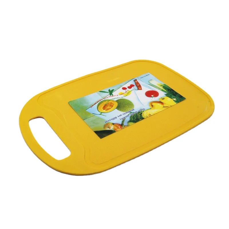 Cheap kitchen cutting tools 32.4x21.3cm plastic chopping board sustainable vegetable cutting board for kitchen tables outside