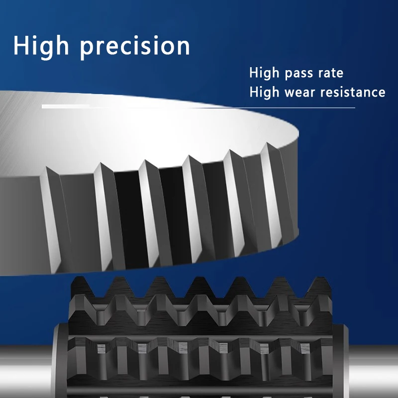 OEM Insert Finishing Hob Involute Gear Hob Rod/ Hole/Inlaid Alloy/Welded Type