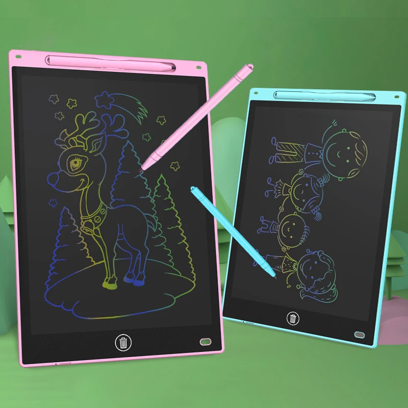 Free sample Best Gift Digital Drawing Tablet 8.5 10 12 inch learning tool erasable LCD writing tablet pad memo note pad