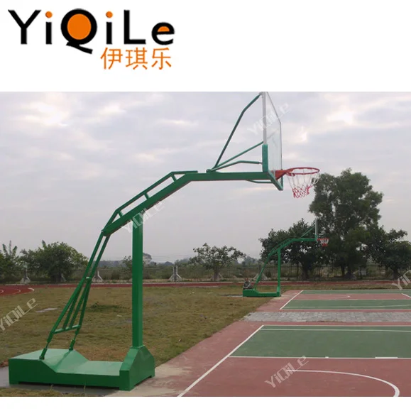 Movable Basketball Stand with Fiberglass Backboard