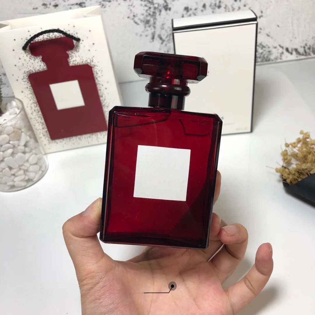 High-quality 5th red 100ml perfume original brand ladies and ladies perfume lasting fragrance female original perfume.