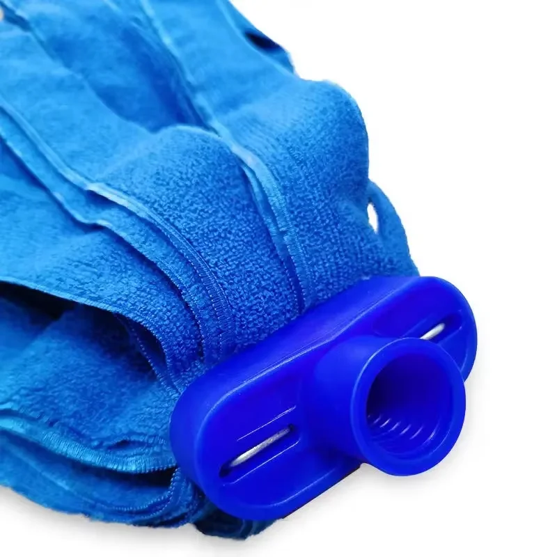 Hot Deal Microfiber Cloth Plastic Mop Head Refill for Household Floor Cleaning