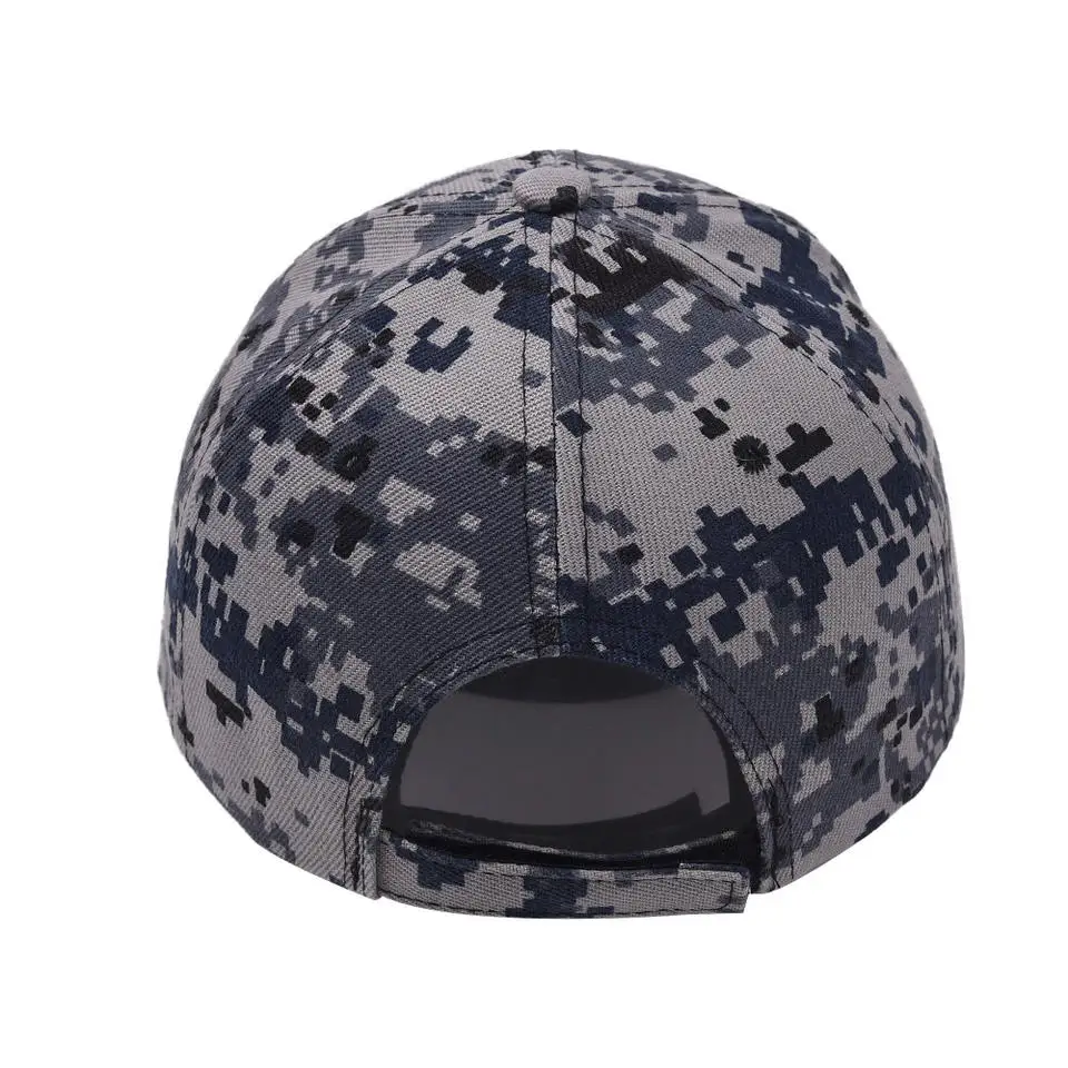 Custom LOGO Outdoor Jungle Fishing Hunting Camo Pattern Hat Military Vintage Tactical Camouflage Sport Baseball Caps