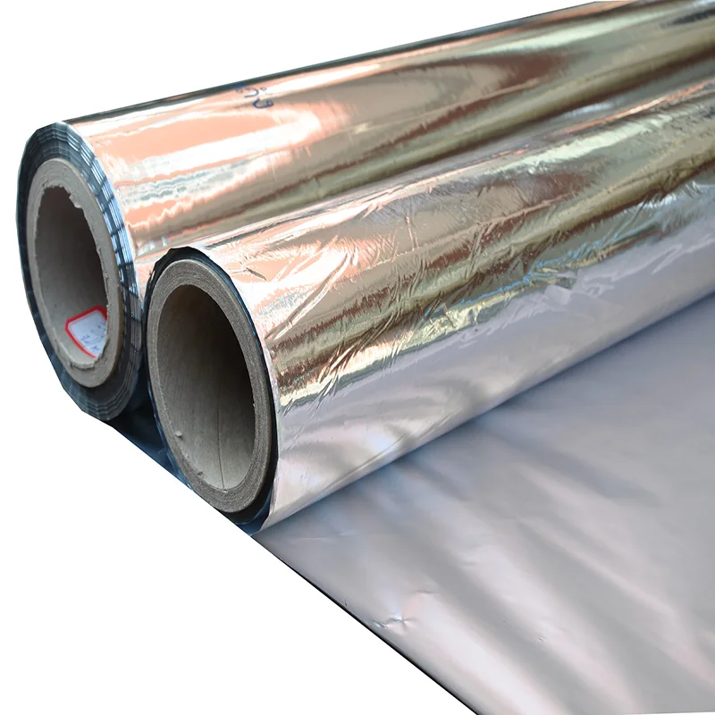 Aluminum Laminating Film Plant Growth Mylar Films High Reflective Mylar Film Garden Greenhouse Covering Foil Sheets