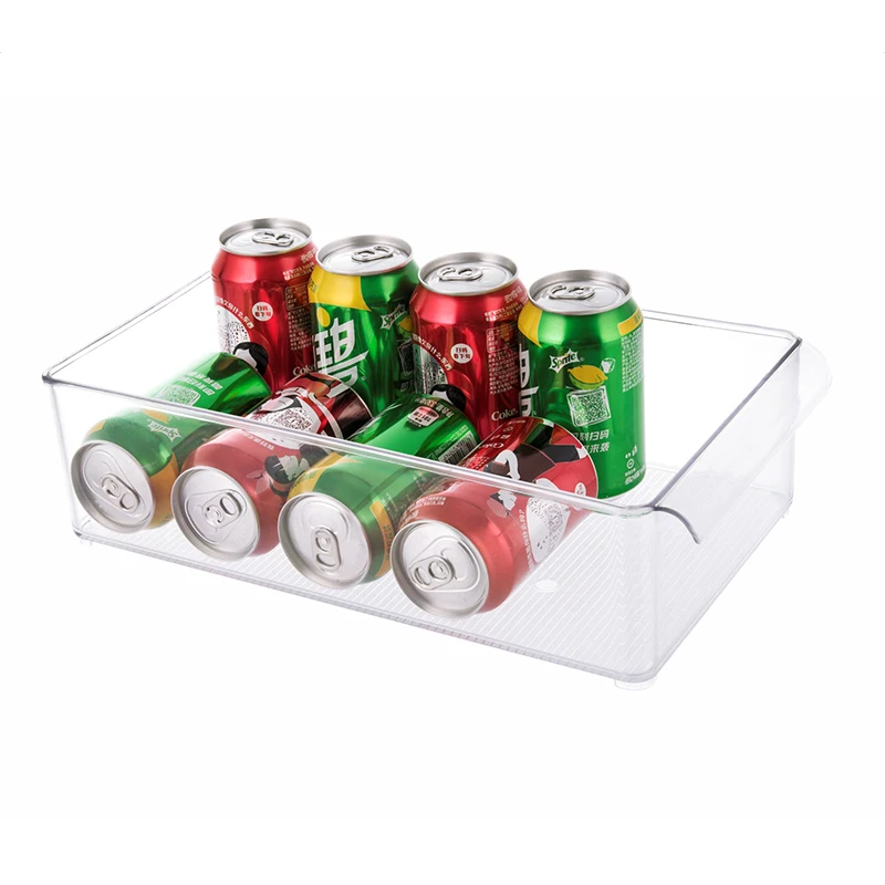 
Fridge Bins Freezer Bins Refrigerator Organizer Stackable Food Storage Containers BPA Free Drawer Organizers For Refrigerator 