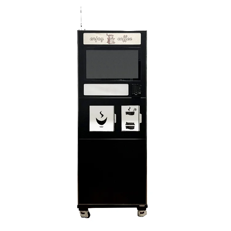Bean to Cup Coffee Vending Machine Fully Automatic Robot Coffee Vending Machine