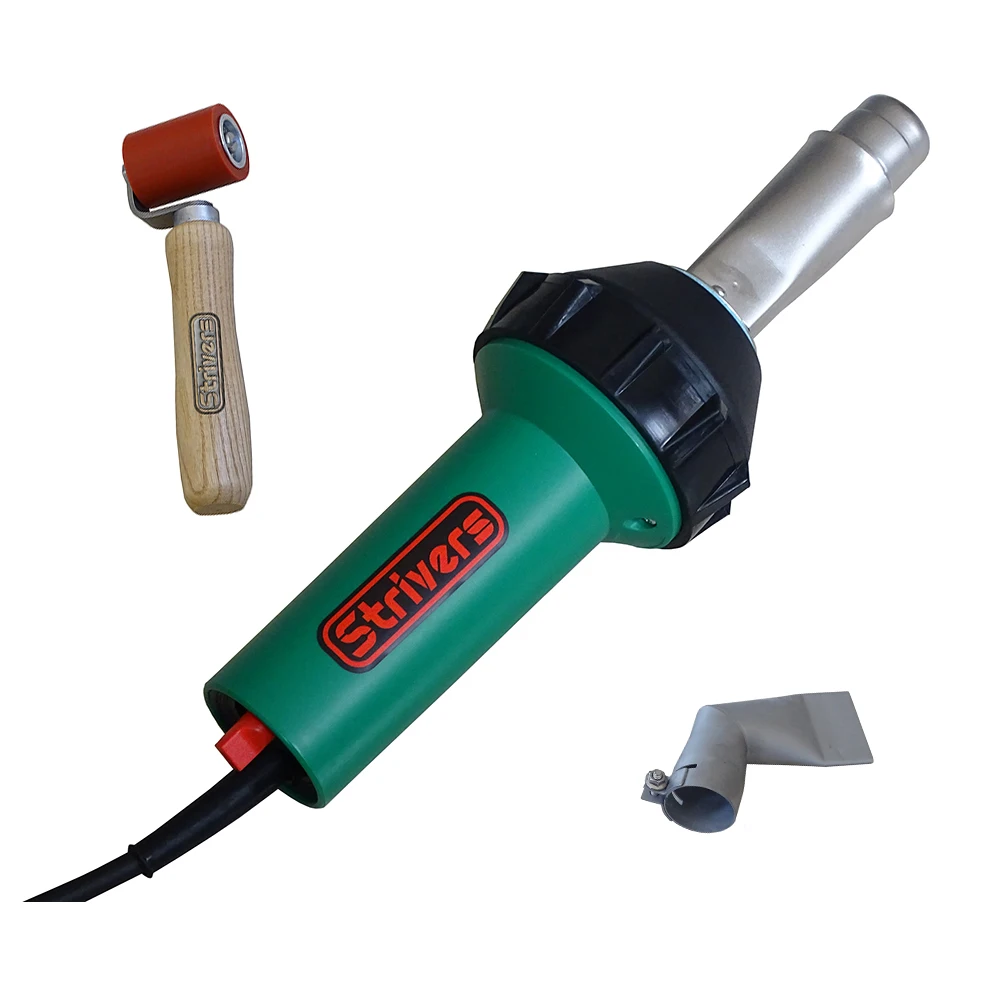 STRIVERS (ZGF-1600) 1600 Вт 220 В/110 В портативный TPV PP HDPE кровельный гидроизоляционный мембранный аппарат для сварки горячим воздухом пластиковый Wleder