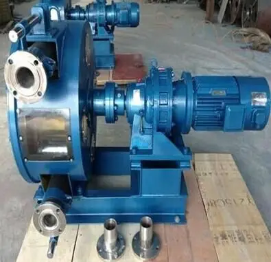 Concrete soft rubber pump extrusion pump peristaltic pump large flow spot direct sales