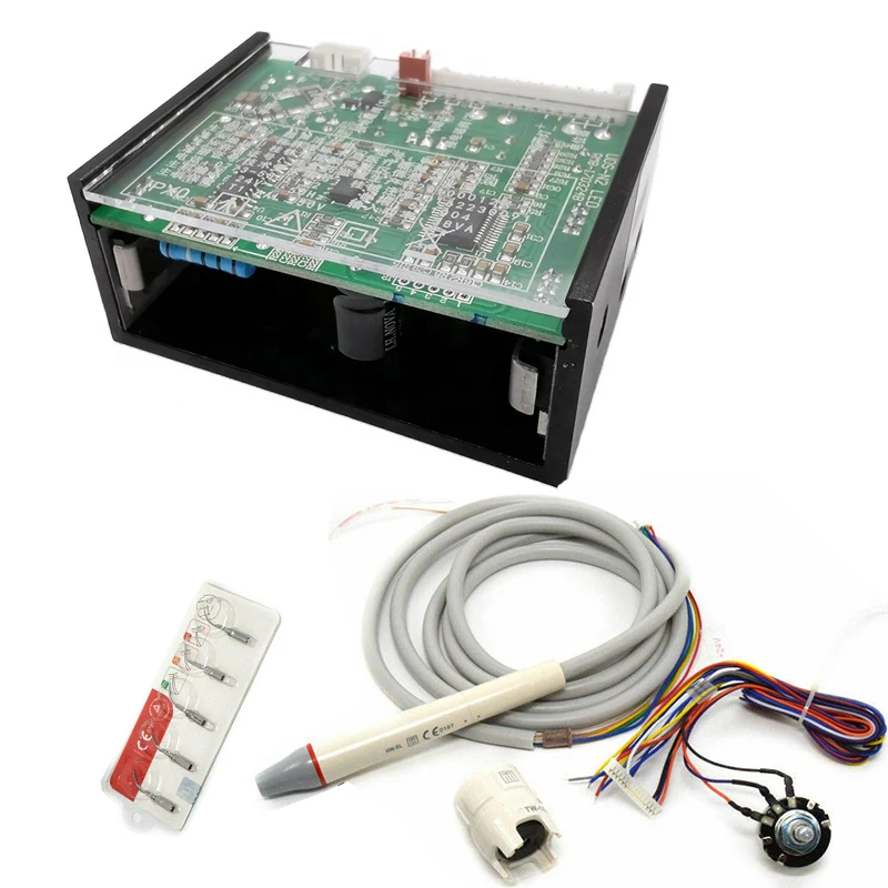 built-in ultrasonic scaler dental equipment  scaler dental with 5 pcs Tips