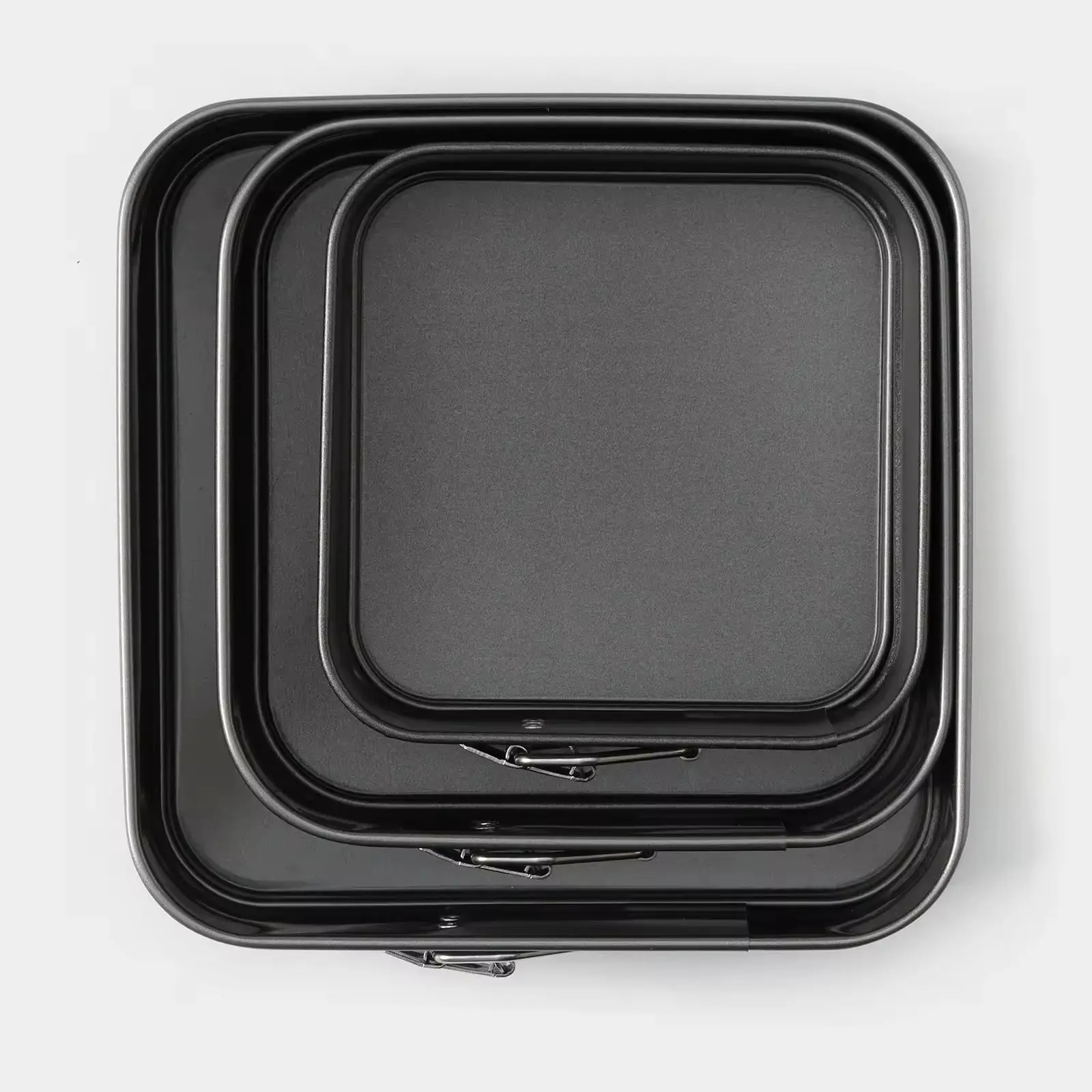 24*6.5CM Spot Goods Fast Delivery Good Pricesquare Baking Pan Springform Non Stick Cake Pan Good Quality Aluminum Baking Tray