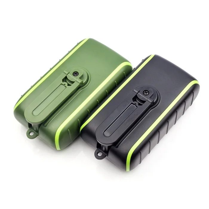 Multifunction  Flashlight Hand Crank Solar Power Bank Dynamo Mobile Charger