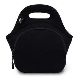 Heopono Soft Cotton Handle Reusable Washable Children Lunch Bag Lightweight Comfortable Convenient Soft  Keep Lunch Cooler Bag