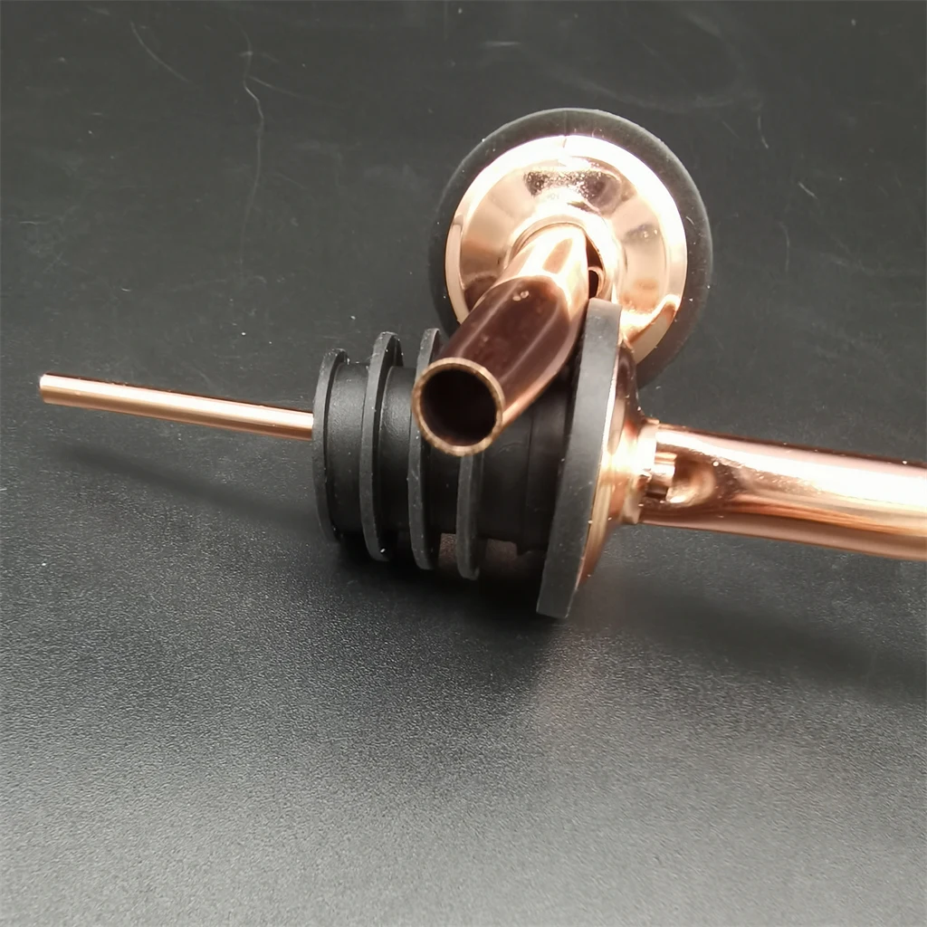 Cheap rose gold portable custom metal stainless steel speed liquid wine bottle oil aerator decanter stopper pourer dispenser