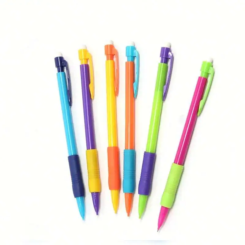 Free Sample cheap cost plastic mechanical pencil with 0.5 mm 0.7 mm pencil lead