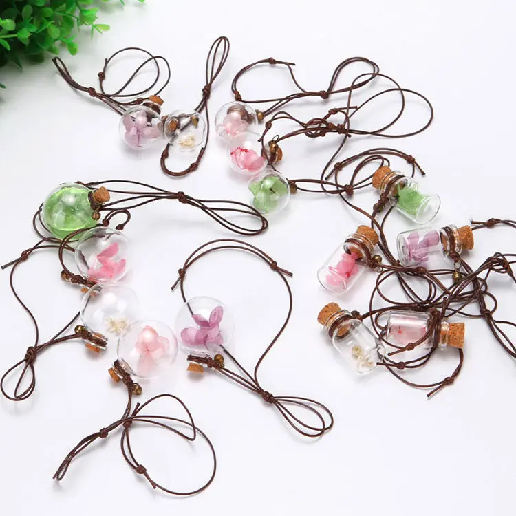 New Design Glass Air Freshener Unique Car Perfume Diffuser Bottle Pendant