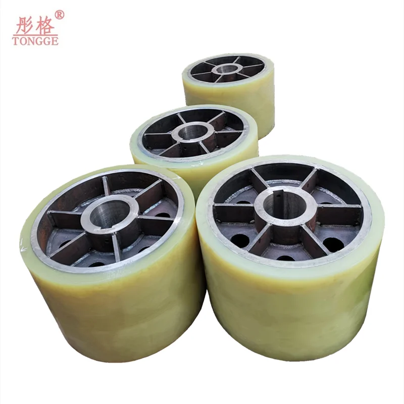 Heavy Duty  Polyurethane Drive Wheels For Mining Machine