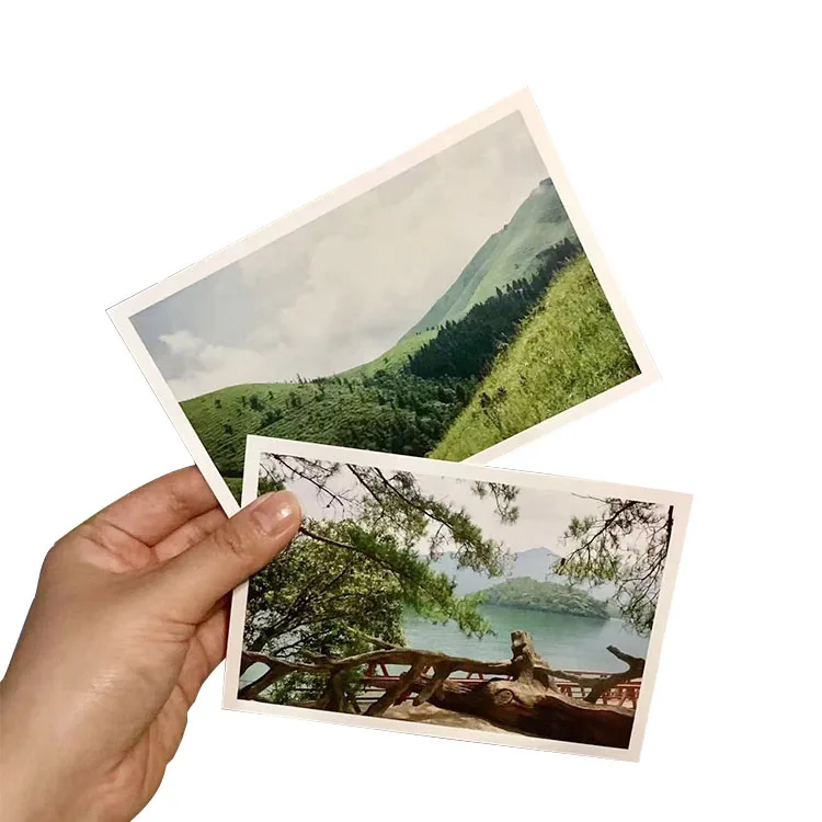 Factory Wholesale High Quality Custom Postcard Printing With Logo  For Mailing