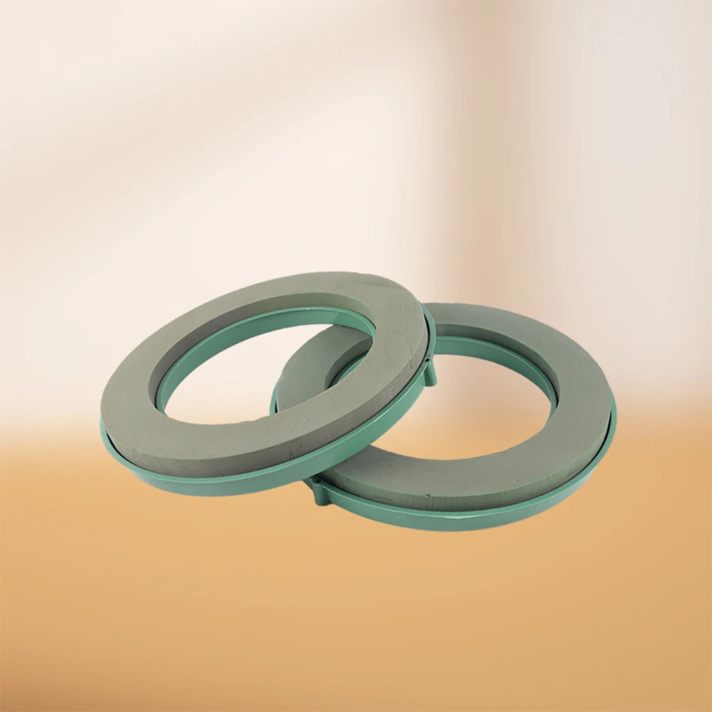 INUNION Hot Sales Round Foam Flower Mud Plastic Frame Suction Cup High-Density Floral Foam