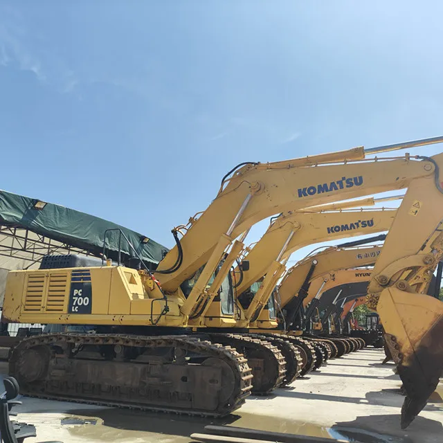 NEW ARRIVAL!Giant Komatsu PC700LC-8E0 70ton heavy-duty machine USED Excavator good condition stable performance