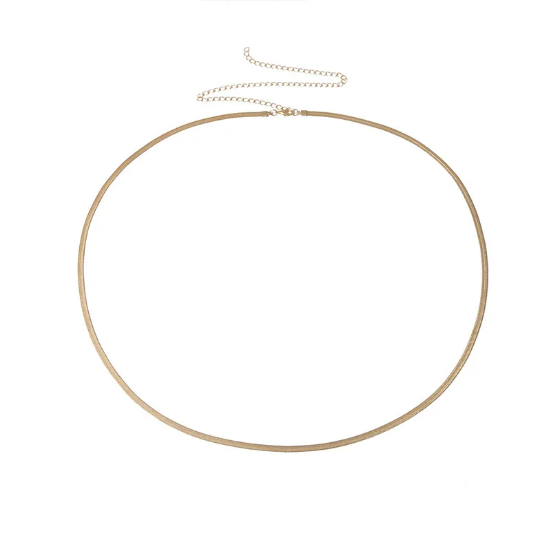 A775 Dainty Sexy Body Chain Beach Jewelry Waist Jewelry Waterproof Stainless Steel Gold Rope Chain Belly Chain For Girls