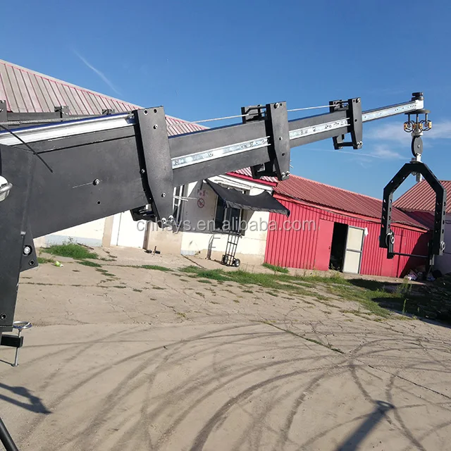 16ft(5m) Heavy Motorized Jimmy Jib Studio Telescopic Jib Camera Crane Jib
