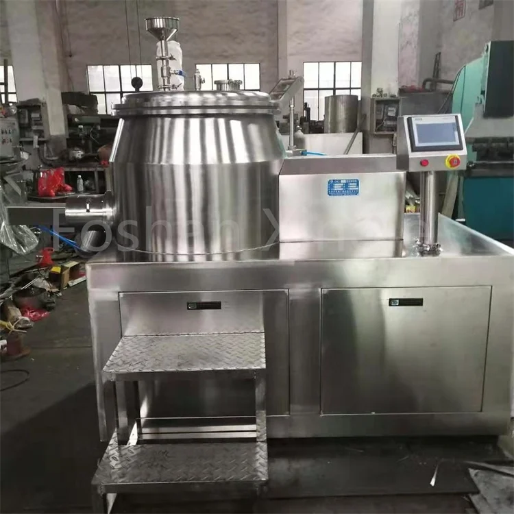Instant Coffee Powder Roll Compactor Laboratory Granulator Mixing Granulating Machine