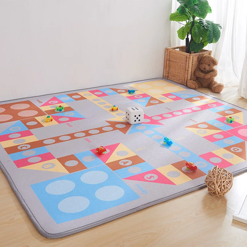 3D sandwich fabric soft Baby floor mat crawling mat foldable kids play mat reversible indoor and outdoor use