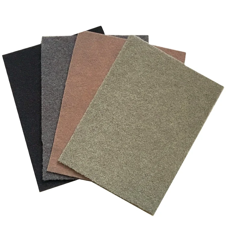 Wholesales Colorful Non Woven Velour Floor Carpet