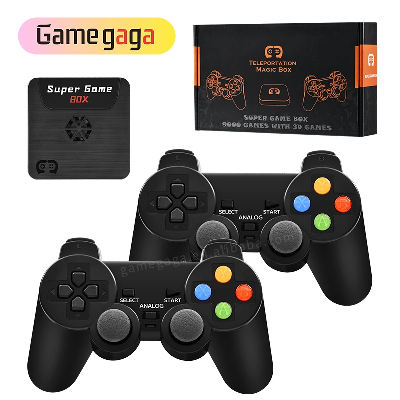Беспроводная игровая консоль X5, Игровая приставка с HD выходом для домашнего ТВ и видео, ретро классика X5, Игровая приставка для PSP/PS1/N64