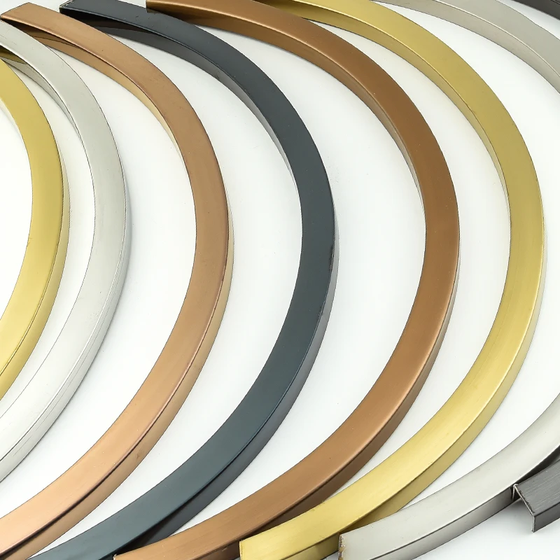 Hotel Lobby Customized Stainless Steel Decorative Metal Wall Trim