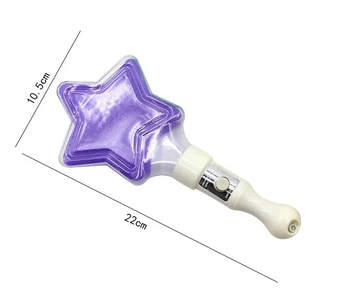 led light up star sticks