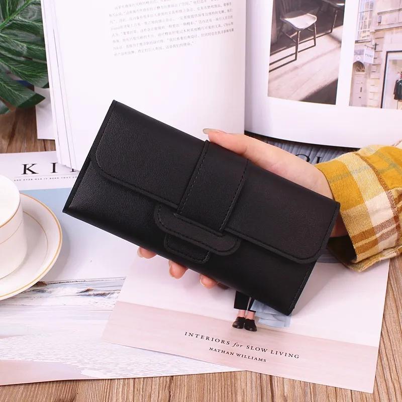 High Quality Wallet Women Leather Pu Leather Small Wallet For Women Wholesale Candy Color Women Purse Wallet