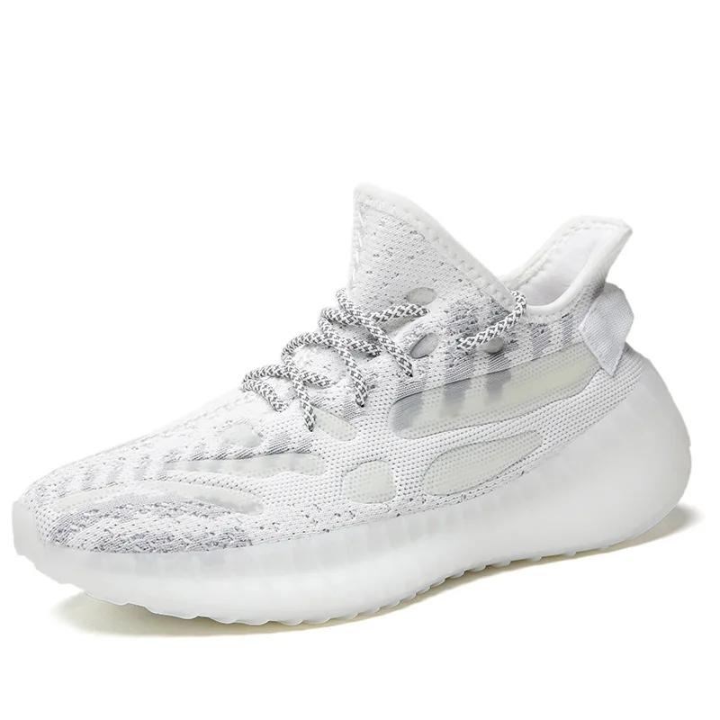 New Sneaker Male Couple Breathable Antiskid Glow In The Dark Star Fashion Shoes Popcorn Shoes Male