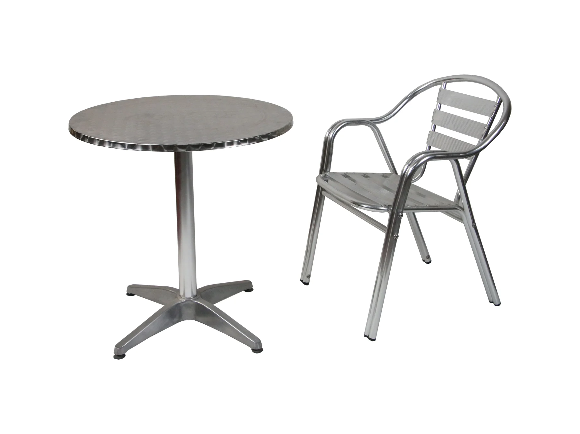 2019 Hot Sell Cheap Garden Round Outdoor Aluminium Table