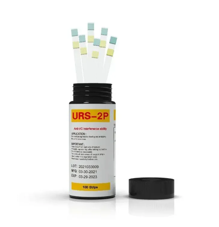 Portable URS-1G high quality urine test strip urinalysis test strip Glucose urine test strips