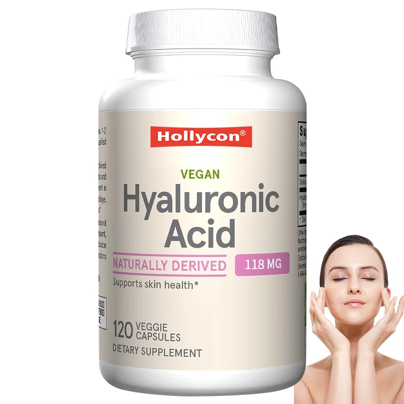 Healthife Food Supplements Biotin Collagen Vitamin C Powder Hyaluronic Acid Capsules For Skin Whitening