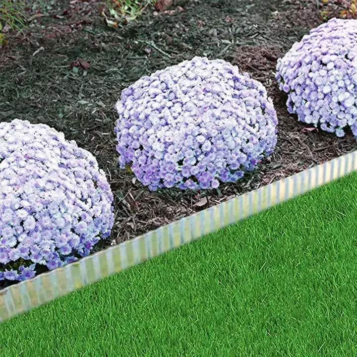 Galvanized Metal Corrugated Landscape Edging Coil DIY Modeling Anti-Rust Garden Lawn Boders and Pathway  Plant  Raised Bed