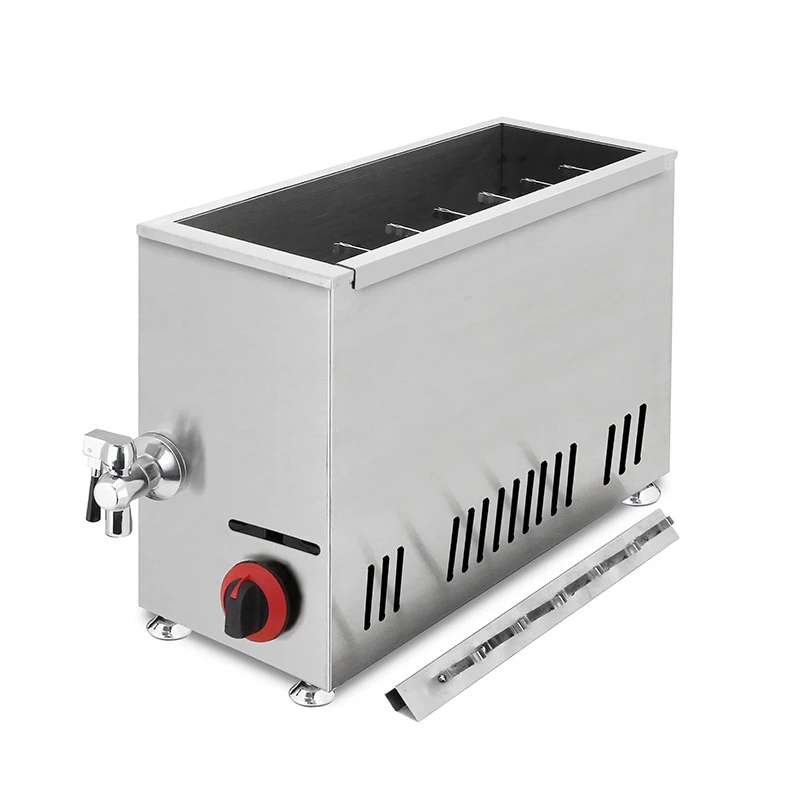 Gas Korean Corn Dog Fryer Stainless Steel Commercial Deep Fryer For Sale