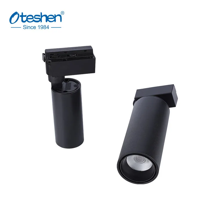 New Design Anti Glare COB Adjustable Spot Track Lamp 10w 18w 24w 30w Aluminum Led Track Light